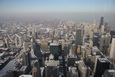 Chicago - Blick vom Sears Tower richtung John Hancock Centre